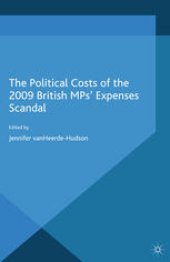 book The Political Costs of the 2009 British MPs’ Expenses Scandal