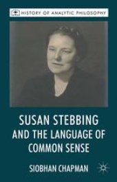 book Susan Stebbing and the Language of Common Sense