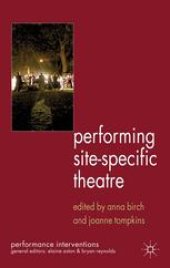 book Performing Site-Specific Theatre: Politics, Place, Practice