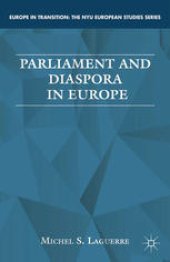 book Parliament and Diaspora in Europe