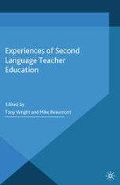 book Experiences of Second Language Teacher Education