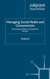 book Managing Social Media and Consumerism: The Grapevine Effect in Competitive Markets