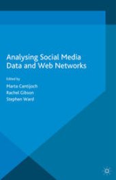 book Analyzing Social Media Data and Web Networks