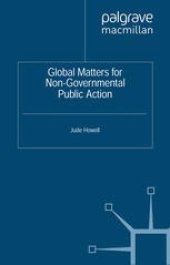 book Global Matters for Non-Governmental Public Action