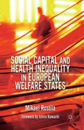 book Social Capital and Health Inequality in European Welfare States