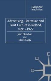 book Advertising, Literature and Print Culture in Ireland, 1891–1922