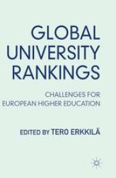 book Global University Rankings: Challenges for European Higher Education