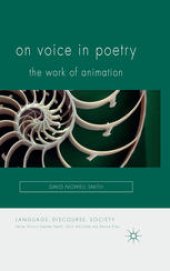 book On Voice in Poetry: The Work of Animation