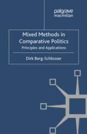 book Mixed Methods in Comparative Politics: Principles and Applications