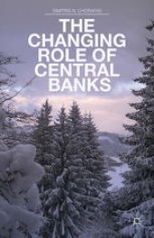 book The Changing Role of Central Banks