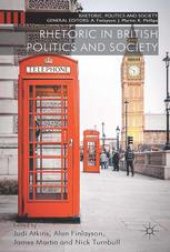 book Rhetoric in British Politics and Society