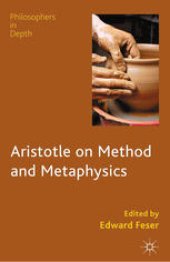 book Aristotle on Method and Metaphysics