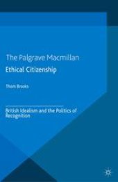 book Ethical Citizenship: British Idealism and the Politics of Recognition