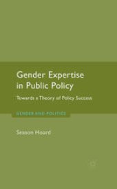 book Gender Expertise in Public Policy: Towards a Theory of Policy Success