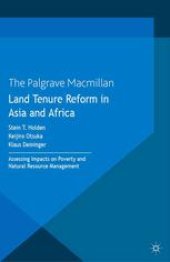 book Land Tenure Reform in Asia and Africa: Assessing Impacts on Poverty and Natural Resource Management