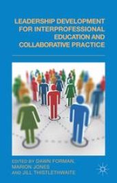 book Leadership Development for Interprofessional Education and Collaborative Practice