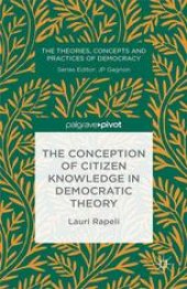 book The Conception of Citizen Knowledge in Democratic Theory