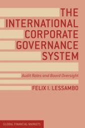 book The International Corporate Governance System: Audit Roles and Board Oversight