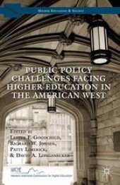 book Public Policy Challenges Facing Higher Education in the American West