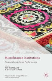 book Microfinance Institutions: Financial and Social Performance