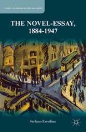 book The Novel-Essay, 1884–1947