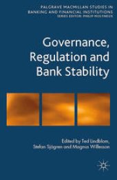 book Governance, Regulation and Bank Stability