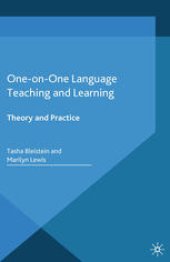 book One-on-One Language Teaching and Learning: Theory and Practice