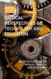 book Critical Perspectives on Technology and Education