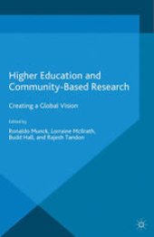 book Higher Education and Community-Based Research: Creating a Global Vision