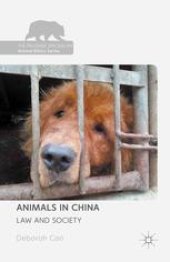 book Animals in China: Law and Society