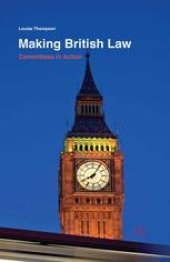 book Making British Law: Committees in Action