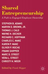 book Shared Entrepreneurship: A Path to Engaged Employee Ownership