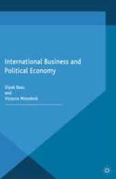 book International Business and Political Economy