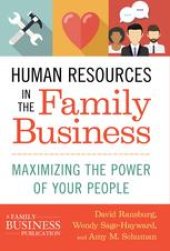 book Human Resources in the Family Business: Maximizing the Power of Your People