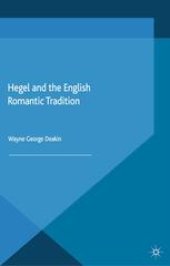 book Hegel and the English Romantic Tradition