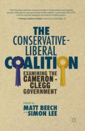 book The Conservative-Liberal Coalition: Examining the Cameron-Clegg Government