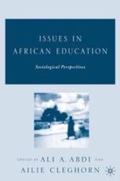 book Issues in African Education: Sociological Perspectives