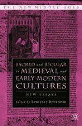 book Sacred and Secular in Medieval and Early Modern Cultures: New Essays