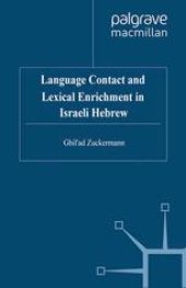 book Language Contact and Lexical Enrichment in Israeli Hebrew