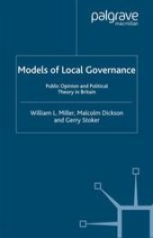 book Models of Local Governance: Public Opinion and Political Theory in Britain