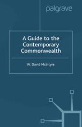 book A Guide to the Contemporary Commonwealth