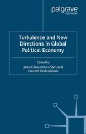 book Turbulence and New Directions in Global Political Economy