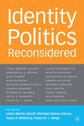 book Identity Politics Reconsidered