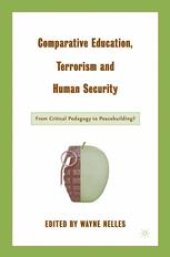 book Comparative Education, Terrorism and Human Security: From Critical Pedagogy to Peace Building?