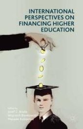 book International Perspectives on Financing Higher Education