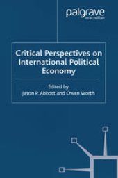 book Critical Perspectives on International Political Economy