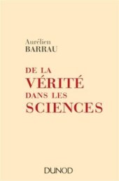 book De la vérité dans les sciences