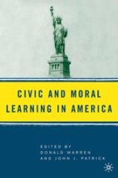 book Civic and Moral Learning in America