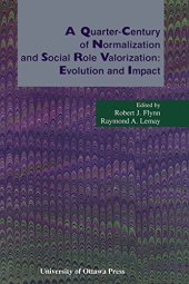 book A Quarter-Century of Normalization and Social Role Valorization: Evolution and Impact