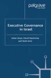 book Executive Governance in Israel